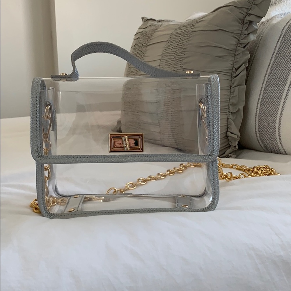 Clear crossbody bag